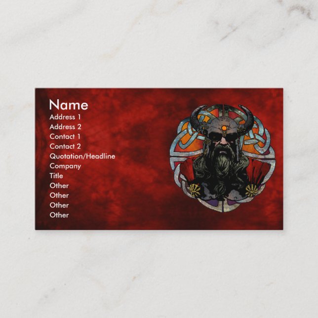 Viking Business Card (Front)