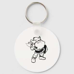 Viking Cartoon.pdf Key Ring