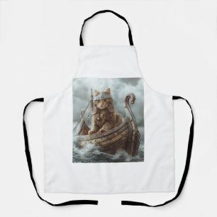Viking Cat Apron
