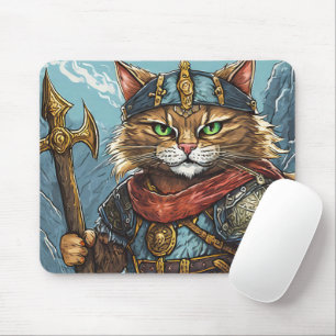 Viking Cat Mouse Pad! Mat