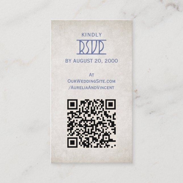 Viking Celtic Gamer Wedding Enclosure Card (Front)