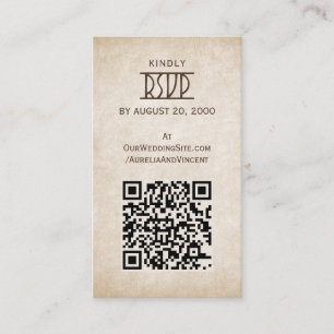 Viking Celtic Gamer Wedding Enclosure Card