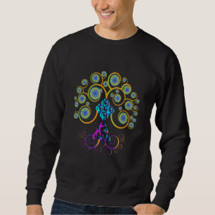 Viking Celtic Knotwork Trinity Knot Tree of Life C Sweatshirt
