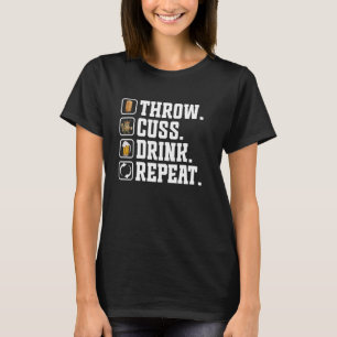Viking Chess King Kubb Legend Lawn Game Set Viking T-Shirt