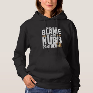 Viking Chess Player Kubb King Yard Game Set Viking Hoodie