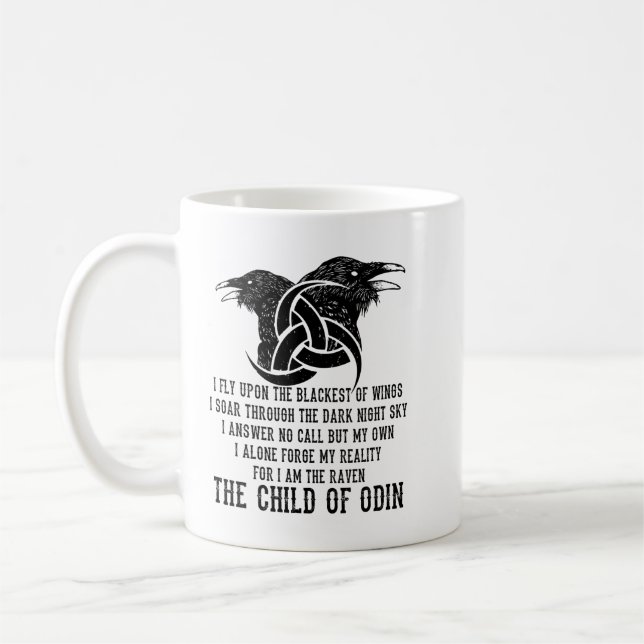 Viking Child Of Odin Coffee Mug (Left)