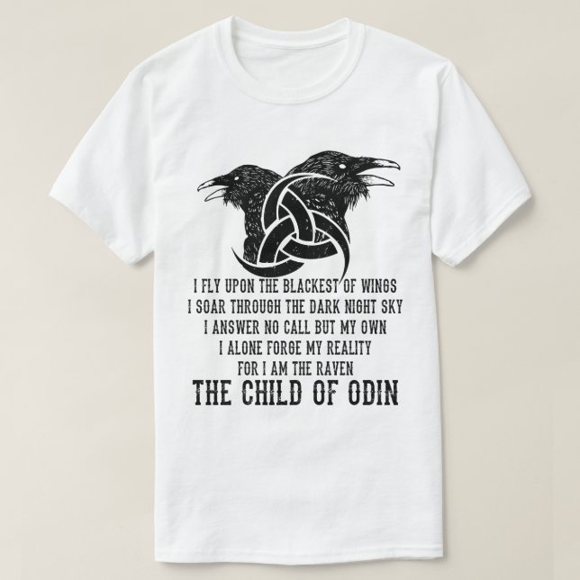 Viking Child Of Odin T-Shirt (Design Front)