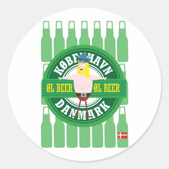Viking Classic Round Sticker
