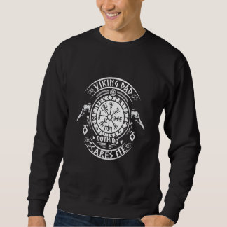 Viking Dad And Norse Mythology With Viking Father Sweatshirt