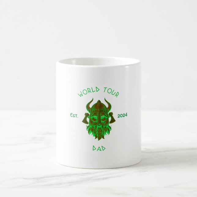 Viking Dad World Tour Coffee Mug (Center)