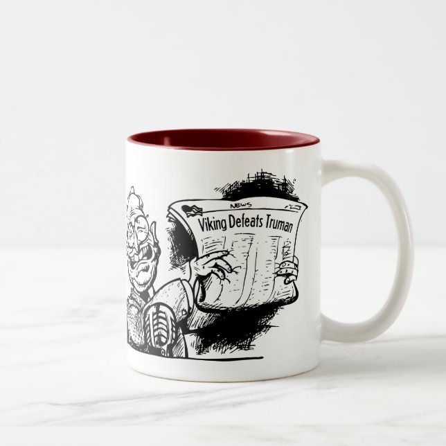 Viking Defeats Truman Mug (Right)