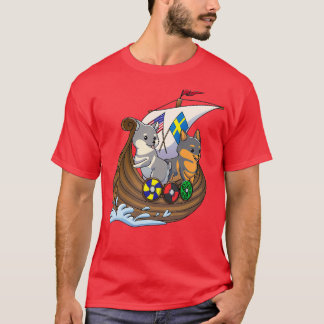 Viking Dogs Grey stub T-Shirt