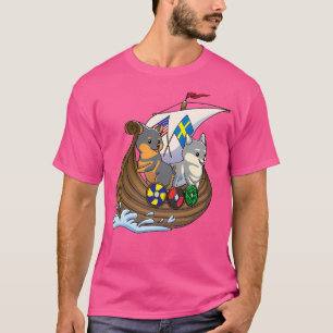 Viking Dogs Red stub T-Shirt