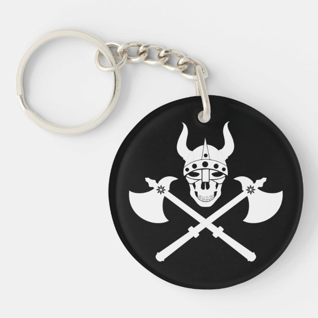 Viking emblem key ring (Front)