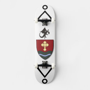 Viking era Nordic style Fantasy Art Skateboard