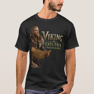 Viking Explorer Discovering The World Norse Vegvis T-Shirt