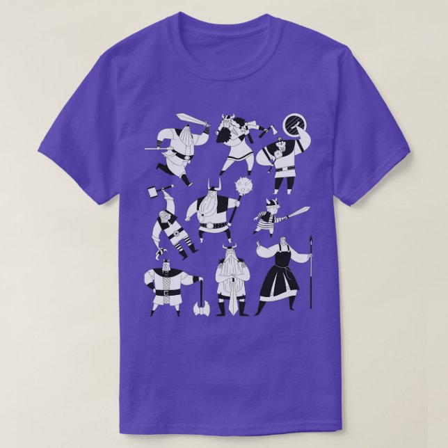 Viking Family Design T-Shirt (Design Front)