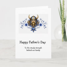Viking Father's Day Card
