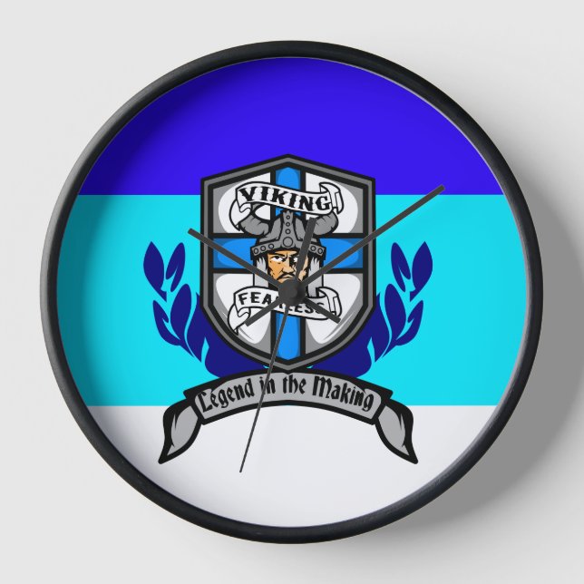 Viking Fearless - Wall Clock (Front)