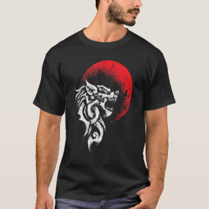 Viking Fenrir  Monstrous Wolf Norse Mythology  Rag T-Shirt