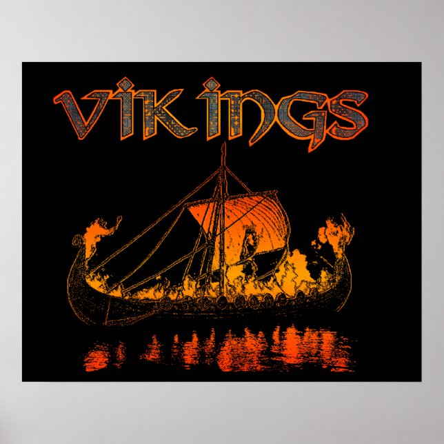 Viking Funeral Poster (Front)