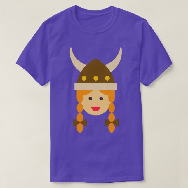 Viking Girl T-Shirt (Design Front)