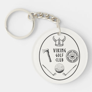 Viking Golf Club Key Ring