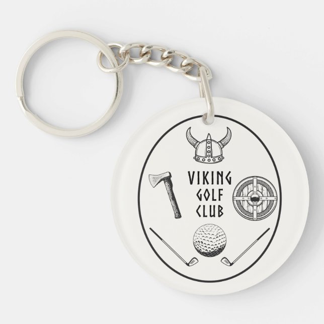 Viking Golf Club Key Ring (Front)