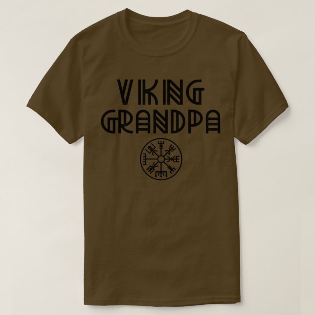 Viking Grandpa Classic TShirt (Design Front)
