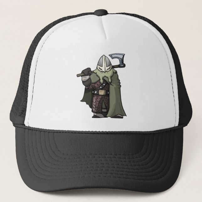 Viking Graphic Trucker Hat (Front)