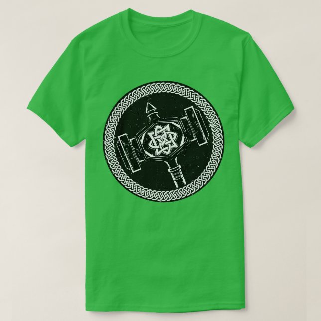 Viking hammer 3 T-Shirt (Design Front)