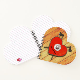 Viking Heart Shield Notebook