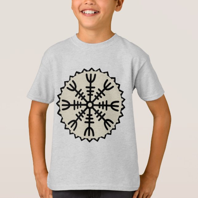 Viking Helm of Awe T-Shirt (Front)