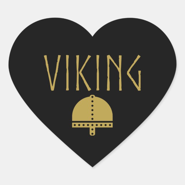 Viking Helmet Stickers (Front)