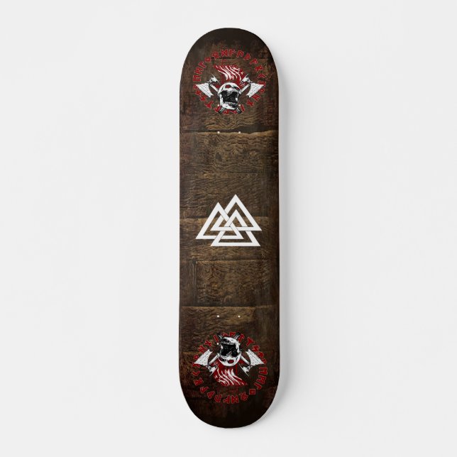 Viking Heritage Skateboard (Front)