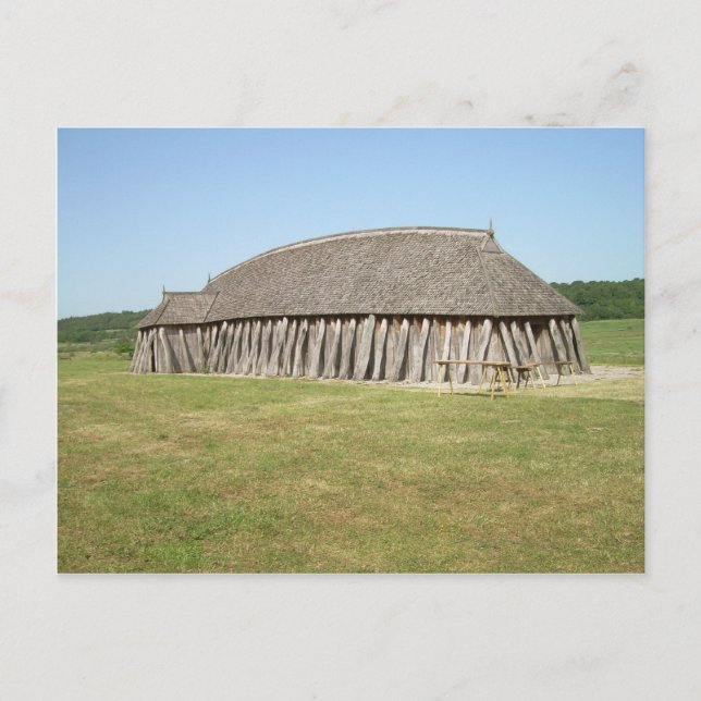 Viking House Postcard (Front)