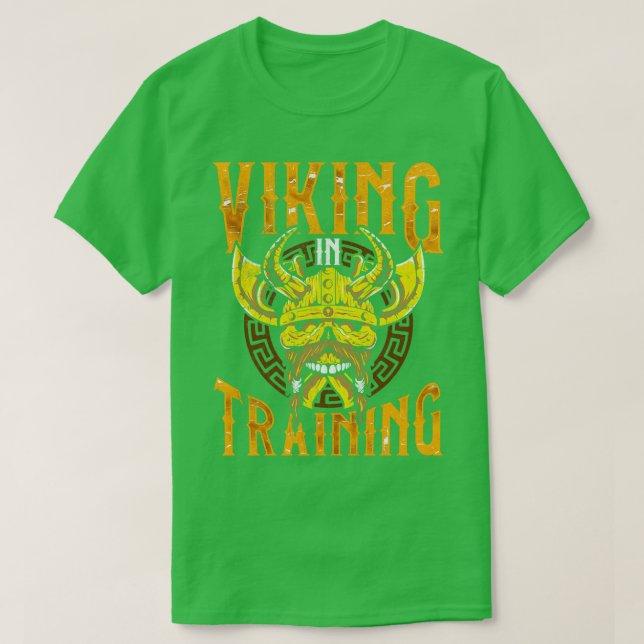 Viking In Training Vikings T-Shirt (Design Front)
