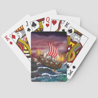Viking Invasion Fleet Playing Cards