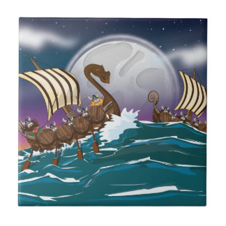 Viking Invasion Fleet Tile