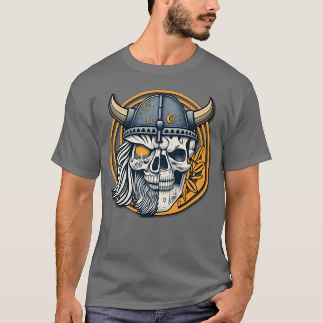 Viking is invincible  T-Shirt (Front)