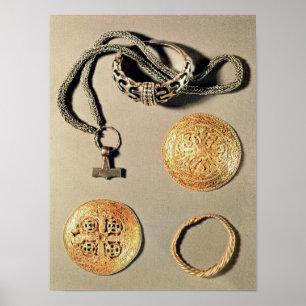 Viking jewellery TtoB LtoR Poster