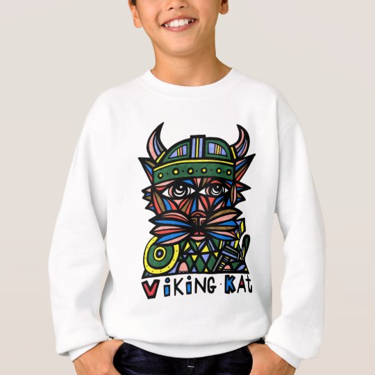 "Viking Kat" Boys' Sweatshirt