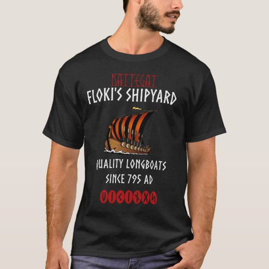 floki's shipyard tee shirt