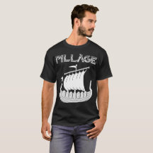 Viking Longship Pillage T-shirt