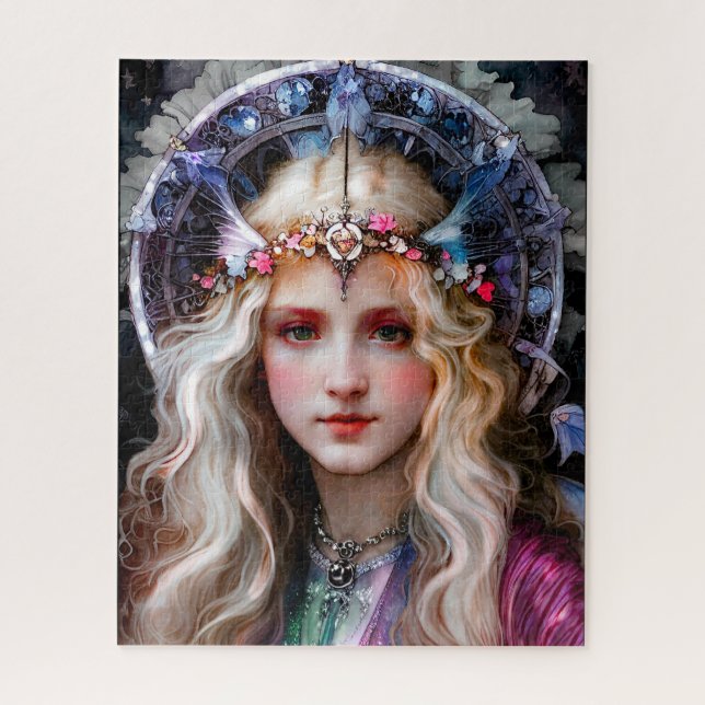 Viking Maiden Jigsaw Puzzle (Vertical)