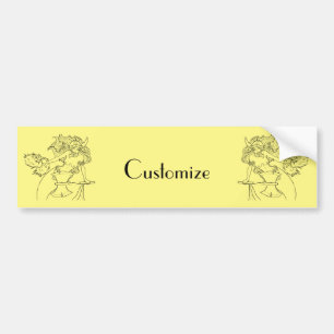 Viking Mermaid Warrior Thunder_Cove Bumper Sticker