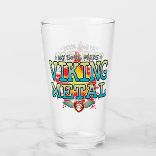 Viking Metal Soul Glass Tumbler