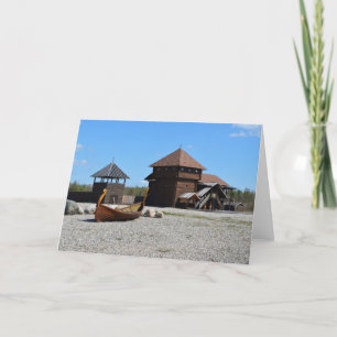 Viking museum holiday card