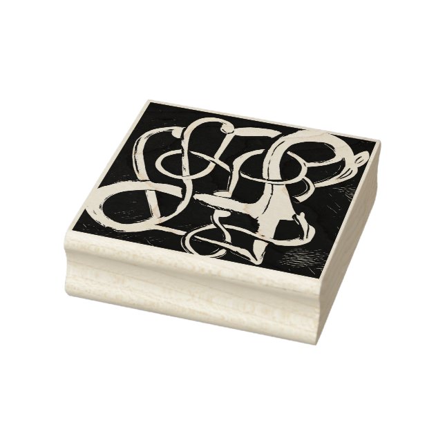 Viking, Nordic horse design  Rubber Stamp (Stamp)