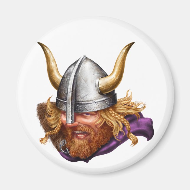 Viking, Norse, Norsemen Magnet (Front)